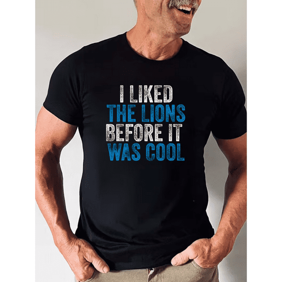 Men's Cute game cat, anime cat T-Shirt, Casual Wear Black Tee, Sizes S-3XL