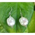 thumbnail image 5 of Navya Craft Freshwater Baroque Pearl 925 Sterling Silver Handmade Women Dangle Earrings Pearl Jewelry, 5 of 5