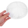 thumbnail image 4 of Generic White Kippah Cap Men and Teens, Israel Mitzvah Prayer Hat,, 4 of 6