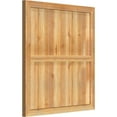 thumbnail image 2 of 32 1/4"W x 35"H TimberCraft Six 5 3/8" Boards Framed Board-n-Batten Shutters, Rough Sawn Western Red Cedar (Per Pair), 2 of 13