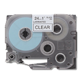 thumbnail image 1 of Zoomtoner Compatible BROTHER P-Touch Label Tape - 1" x 26' Black on Clear, 1 of 1