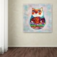 thumbnail image 3 of Trademark Fine Art 'Cat Russian' Canvas Art by Oxana Ziaka, 3 of 3