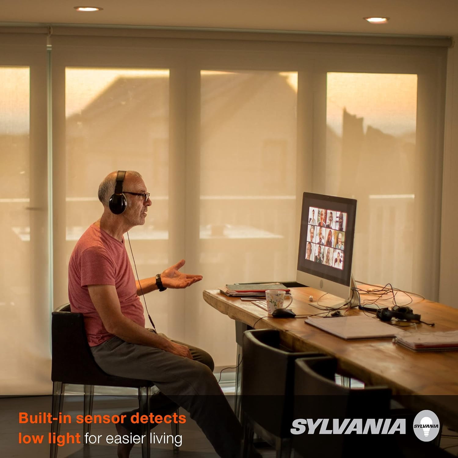 SYLVANIA LED 7.5W (65W Equivalent) Soft White Flood Light Bulbs, BR30, Med Base, Dimmable (6pk)
