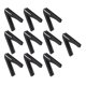 thumbnail image 4 of Peine plegable para barba, peine plegable de 10 piezas, peine negro para cabello de dientes finos, peine plegable ultra sensible, 4 of 9