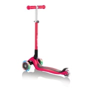 Globber - Primo Foldable Scooter With Motion Activated Lights, Red