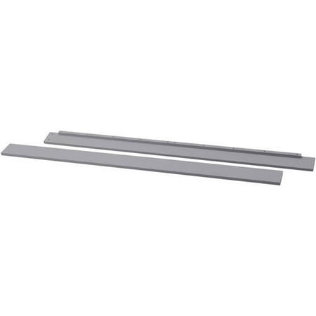 DaVinci Hidden Hardware Twin/Full Size Bed Conversion Kit (M5789) - Gray Finish