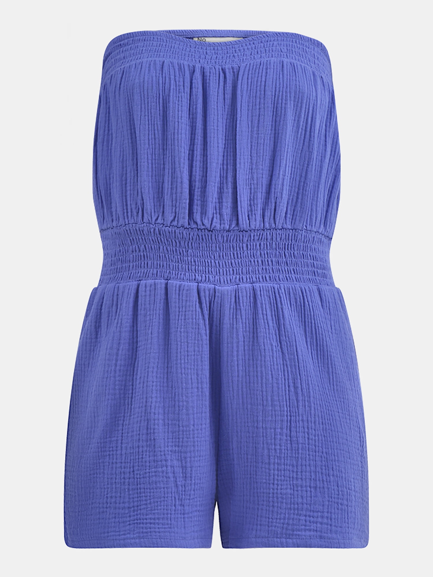 No Boundaries Smocked Waist Romper, Women's