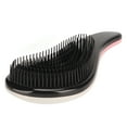 thumbnail image 3 of Cepillo desenredante para cabello rizado y liso, con degradado rosa y blanco., 3 of 14