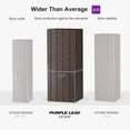thumbnail image 5 of PURPLE LEAF 8’ X 14’ Outdoor Patio Hardtop Gazebo Metal Frame Galvanized Steel Double Roof with Curtains and Nettings for Backyard Desk Bronze, 5 of 10