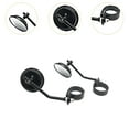 thumbnail image 6 of Dickly Motorcycle Rear View Mirror Sturdy Adjustable 38-41mm Fork Mount Side Mirror Black, 6 of 9