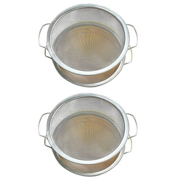 60 Mesh Stainless Steel Paint Strainer Fits A 5 Gallon Bucket, Filter Impurities, Easy to Clean and Reusable, (4PCS)