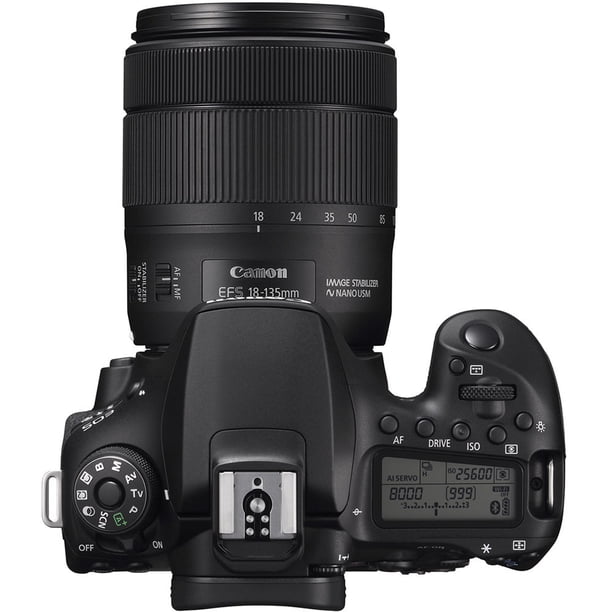 Canon EOS 90D DSLR Camera with 18-135mm Lens, 32.5MP APS-C Digital