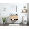 thumbnail image 6 of 30 inch single bathroom vanity in maple with backsplash, 6 of 8