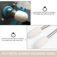 thumbnail image 2 of NICEXMAS Nicexmas Beige Felt Polishing Wheel Ideal for Metal Jewelry 129Pcs, 2 of 4