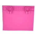 thumbnail image 2 of Silicone Craft Mat Large Thicked Painting Mat with Collapsible Cup and Paint Holder Easy to Clean Waterproof Nonslip for Projects Supplies pink, 2 of 10