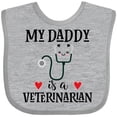thumbnail image 3 of Inktastic Veterinarian Daddy Vet Boys or Girls Baby Bib, 3 of 4