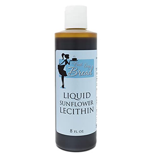 Pure Liquid Sunflower Lecithin (Food Grade) for Bread Making and More