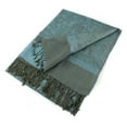 thumbnail image 4 of Paisley Jacquard Pashmina Shawl Wrap Scarf Stole, 4 of 4