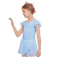 thumbnail image 2 of EnJoCho Children's Dance Dress Short Sleeved Summer Girls' Ballet Dress Dance Dress Children's Training Dress Fashion Soft Dress Little & Big Children Girl Clothes, 2 of 4