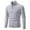 01 Gray, variant on Awdenio Sweaters for Men Quarter-Zip Sweater Cable Knitted Stand Collar Long Sleeved Pullover Soft Casual Thermal Twisted Knitwear Sweaters