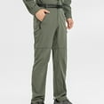 thumbnail image 3 of SwiftWear Men's Solid Cargo Pants Regular Fit Casual Stretch Outdoor Climbing Pants Quick Drying Trousers with Zip Pockets XXXL, 3 of 4