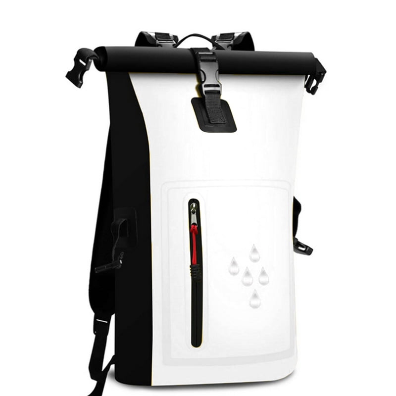 Outdoor PVC waterproof bag, large capacity men's and women's waterproof drift bag, backpack sports bag waterproof bag, hiking camping travel bag backpack