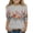 Gray, variant on Iaqnaocc Shirts for Child Girls Size 7 3/4 Length Sleeve Cute Western Ethnic Style T-Shirts Girls Fashion Round Neck Blouses Basic Casual Gifts for Teen Girls Light Gray 8-9 Years