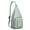 Grey-38, variant on Retro Checkerboard Sling Backpack&nbsp;- Black and White Classic Design Crossbody Bag, Anti-Theft Daypack for Students