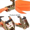 thumbnail image 4 of FENGGUIQU Sturdy Truck Tie Down Straps Prevent Scratches Wear Resistant Strong Bearing, 4 of 6