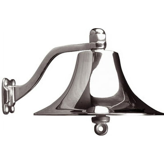 Sea-Dog Line Cast Polished Brass Bell, #6 Fastener