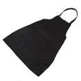 thumbnail image 2 of 6X Unisex 2 Bolsillo Negro Delantal Peto de Cocina, Un Tamano de Medio, 2 of 5