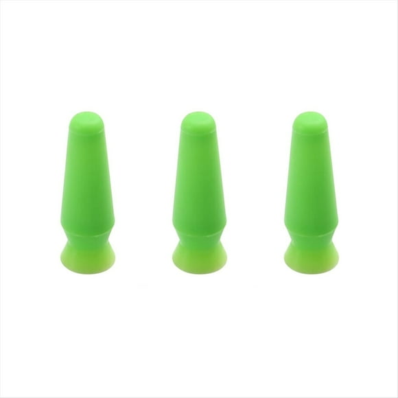 3 Pack Insert de Lentille Sclérale - Applicateur de Lentille de Contact Sans Ventilation, Poignée Confortable Lentilles de Contact, Outil de Retrait Sans Ventilation 3 *, Vert