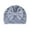Blue, variant on Solid Color Hat Stitch Comfort Bow Accent Beanie for