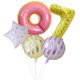 thumbnail image 1 of Juego de globos de cumpleaños Cateissary 32 pulgadas Bricolaje Donas, 1 of 5