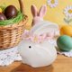 thumbnail image 4 of Decoraciones de Pascua, Adornos de Pascua, Regalos de Pascua Decoraciones de Pascua - Adornos pequeños de cerámica - Accesorios - Artículos de decoración para el salón de té del hogar un conejito, 4 of 9