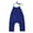 Blue, variant on KkSLirnhs Toddler Girl Clothes 18 Months Baby Girl Jumpsuits Summer-color Strap Romper Pants with Pockets Black 12-18 Months