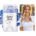 thumbnail image 2 of Red White and Blue Body Glitter Stick - 4th of July Glitter Stick, Patriotic Glitter Stick, Hair Glitter Gel for Football Game, Flag Makeup, Waterproof, Long-lasting,Independence Day, Art Craft, 2 of 5
