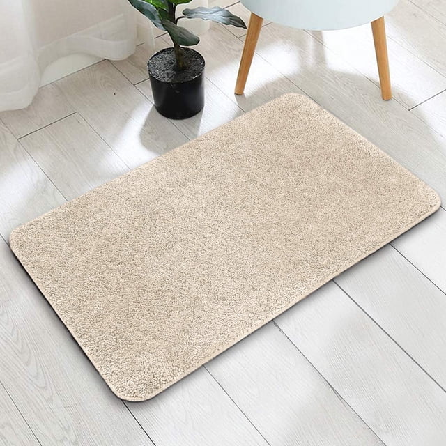 Alfombrilla De Baño, Manta De Baño Antideslizante Y Regadera De 50X80 Cm, Manta De Baño De Flores Suaves Y Profundas, Adecuada Para Baño, Cocina, Manta De Baño Antimoho De Secado Rápido Ormromra WL-00451-1