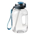 thumbnail image 2 of Botella de agua portátil con tapa de Jarra de agua con tiempos Bebida a prueba de fugas para senderismo Bicicleta Fitness Gris 1.6L Baoblaze Botellas Deportivas, 2 of 7