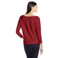 thumbnail image 2 of Women's Clementine Light Weight French 3/4 Sleeve Raglan Shirt, 2 of 2