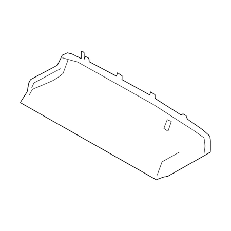 Genuine OE Ford Rear Console - DT1Z-17519A70-AB Fits select: 2014-2021 FORD TRANSIT CONNECT