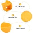 thumbnail image 3 of ETHZZLE Vaisselle de Rasage Bol de Rasage Jaune Grand Ouverture 1 Ensemble, 3 of 6