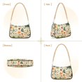 thumbnail image 7 of FORMRS Womens Shoulder Bag with Chain Strap Clutch Purse Cute Tote Handbag, Leaves Pattern, 7 of 7