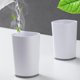 thumbnail image 5 of Soporte para cepillos de dientes montado en la pared - Soporte para cepillos de dientes montado en la pared con diseño de taza magnética que ahorra espacio - Organizador de accesorios de baño gris JAMW Sencillez, 5 of 5