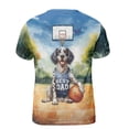 thumbnail image 2 of Happy Father's Day English Setter Playing Basketball with Best Dad Jersey All Over Print 3D Shirt Unisex Merch Dog Lover - 13006, 2 of 6