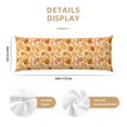 thumbnail image 3 of Honeii Various Bread Print Long Body Pillowcase 20x54 in,Body Pillow Cover with Zipper,Large Body Pillowcase,Soft Bed Decorative, 3 of 7