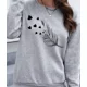 thumbnail image 2 of Sudadera Larga Con Capucha Para Mujer De Estilo Casual, 2 of 6