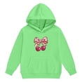thumbnail image 4 of WOYY Tracksuits for Girls Cherry Print Hoodie Jogger Pants Cute Outfits Kids Clothing Sets, Sizes 2-13, 4 of 5
