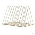 thumbnail image 1 of 3x Organizador de Archivos de Estilo Moderno, Estante de Almacenamiento de Escritorio de Hierro Triangur, Estantería, Soporte para s Baoblaze Estantería de escritorio de metal, 1 of 8
