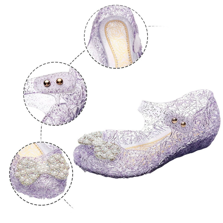 SXcggal Girls Sandals Fashion New Pattern Bow Decoration Soft Sole